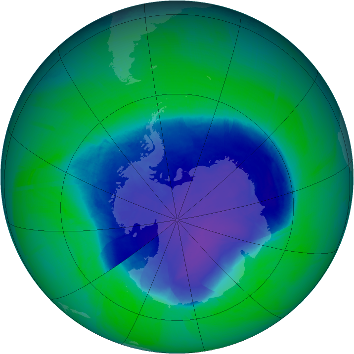 Ozone Map 2008-11-15